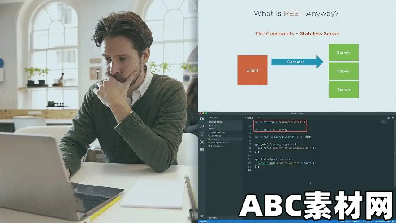 RESTful Web Services with Node.js and Express | ABC素材资源网